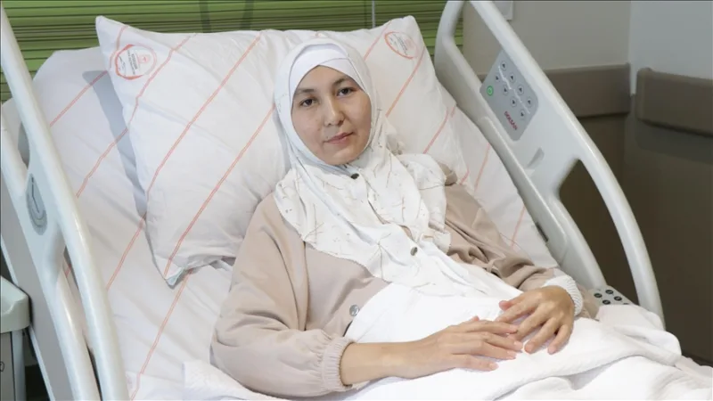 Nearly 45-centimeter tumor removed from Kazakhstan woman's abdomen