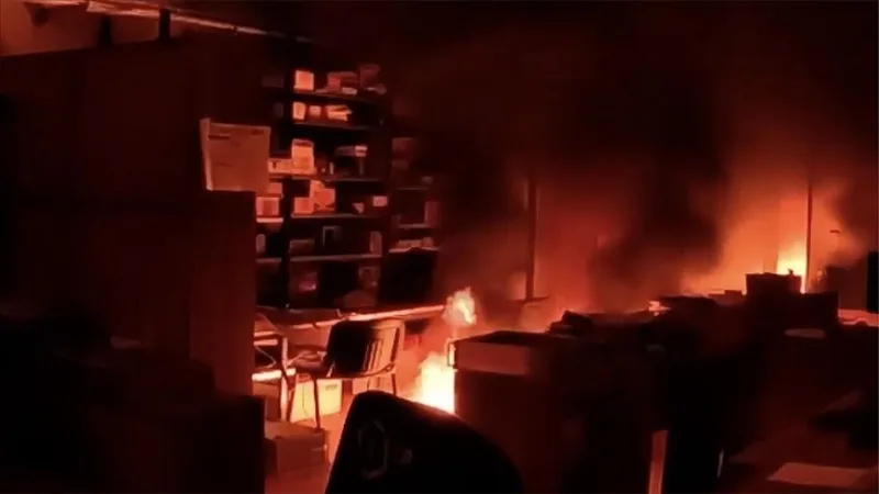 W Czechach podpalono fabrykę powiązaną z izraelską firmą zbrojeniową Elbit Systems