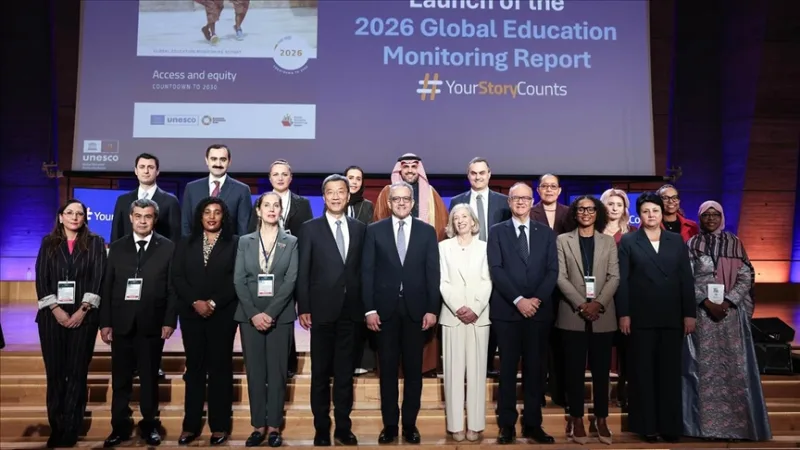 UNESCO'nun Paris'teki toplantısında Türkiye'nin eğitimdeki başarıları örnek gösterildi