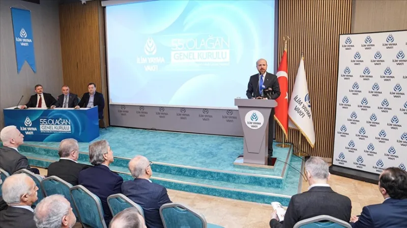 İlim Yayma Vakfı 55. Olağan Genel Kurul Toplantısı yapıldı