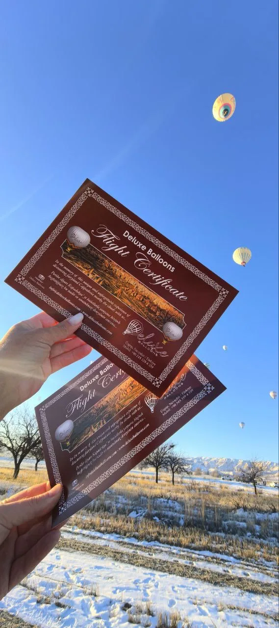 Полет на воздушном шаре с Deluxe Balloons (Гёреме)